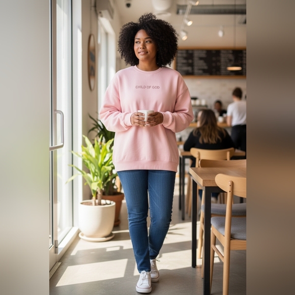 Essence better unsaid Tops - ESSENCE BETTER UNSAID Pink Long Sleeve Shirt (Child OF GOD.) No Tags